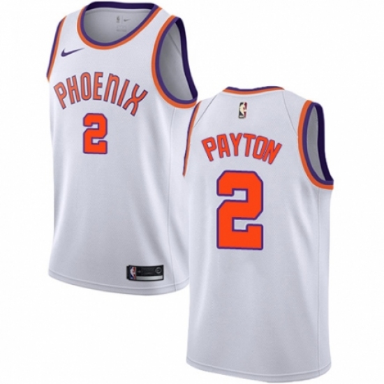 Men's Nike Phoenix Suns 2 Elfrid Payton Swingman NBA Jersey - Association Edition