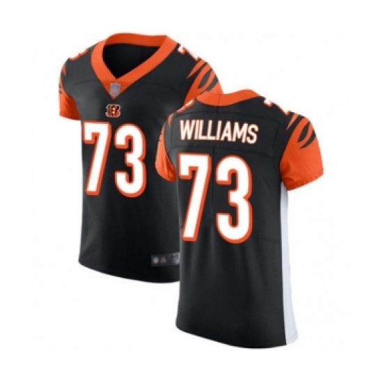 Men's Cincinnati Bengals 73 Jonah Williams Black Team Color Vapor Untouchable Elite Player Football Jersey
