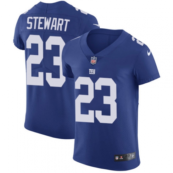 Men's Nike New York Giants 23 Jonathan Stewart Royal Blue Team Color Vapor Untouchable Elite Player NFL Jersey