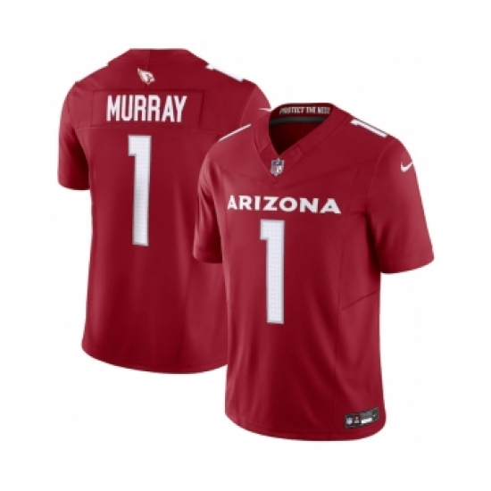 Men's Arizona Cardinals 1 Kyler Murray Red Vapor Untouchable F.U.S.E. Limited Stitched Football Jersey