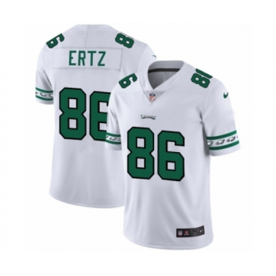 Men's Philadelphia Eagles 86 Zach Ertz White Team Logo Cool Edition Jersey