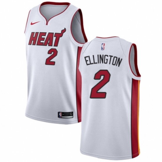 Women's Nike Miami Heat 2 Wayne Ellington Swingman NBA Jersey - Association Edition
