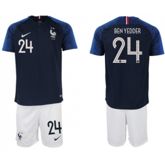 France 24 Ben Yedder Home Soccer Country Jersey