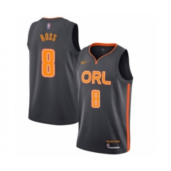 Women's Orlando Magic 8 Terrence Ross Swingman Charcoal Basketball Jersey - 2019 20 City Edition