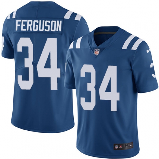Youth Nike Indianapolis Colts 34 Josh Ferguson Elite Royal Blue Team Color NFL Jersey