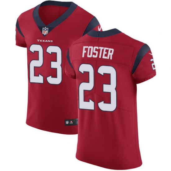 Men's Nike Houston Texans 23 Arian Foster Red Alternate Vapor Untouchable Elite Player NFL Jersey
