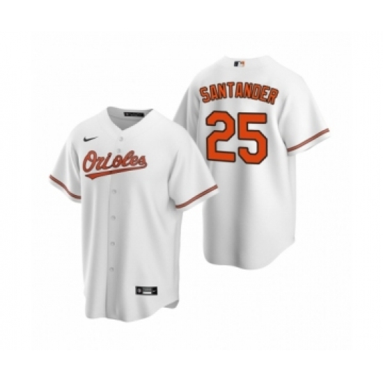 Youth Baltimore Orioles 25 Anthony Santander Nike White 2020 Replica Home Jersey