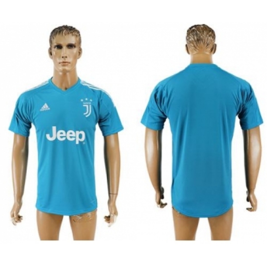 Juventus Blank Light Blue Soccer Club Jersey