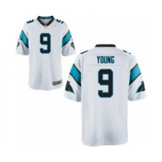 Nike Carolina Panthers 9 Bryce Young White Vapor Untouchable Limited Stitched NFL Jersey
