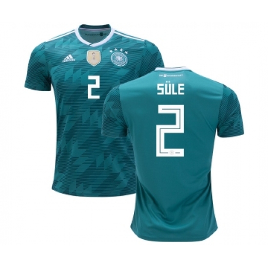 Germany 2 Sule Away Kid Soccer Country Jersey