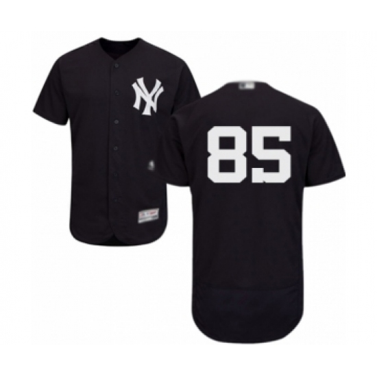 Men's New York Yankees 85 Luis Cessa Navy Blue Alternate Flex Base Authentic Collection Baseball Player Jersey