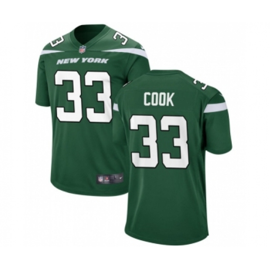 Men's Nike New York Jets 33 Dalvin Cook Green Stitched Vapor Untouchable Limited Jersey