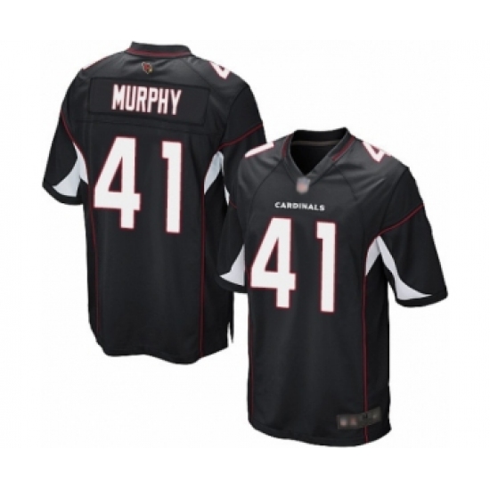 Men's Arizona Cardinals 41 Byron Murphy Game Black Alternate Football Jersey