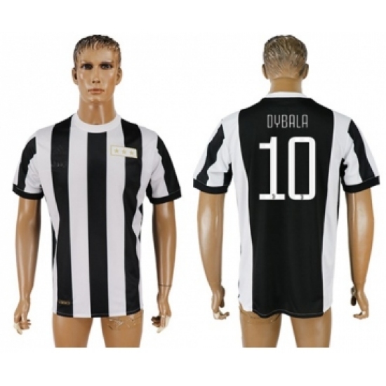 Juventus 10 Dybala 120th Anniversary Soccer Club Jersey