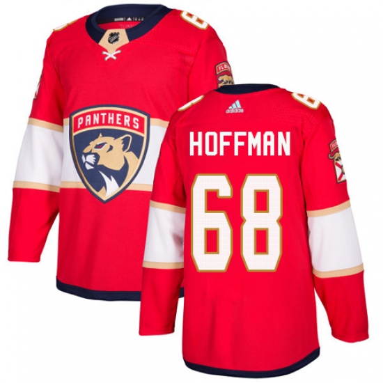 Youth Adidas Florida Panthers 68 Mike Hoffman Premier Red Home NHL Jersey