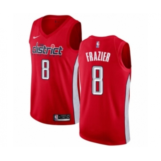 Women's Nike Washington Wizards 8 Tim Frazier Red Swingman Jersey - Earned Edition