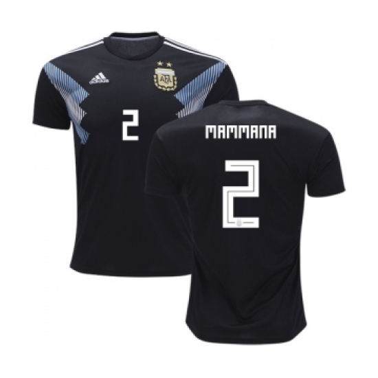 Argentina 2 Mammana Away Kid Soccer Country Jersey