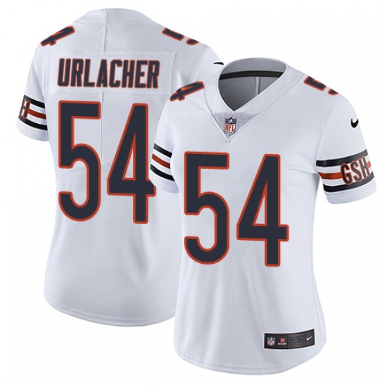 Women's Nike Chicago Bears 54 Brian Urlacher White Vapor Untouchable Limited Player NFL Jersey