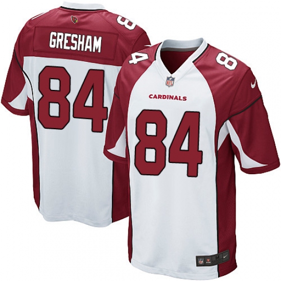 Men's Nike Arizona Cardinals 84 Jermaine Gresham Game White NFL Jersey