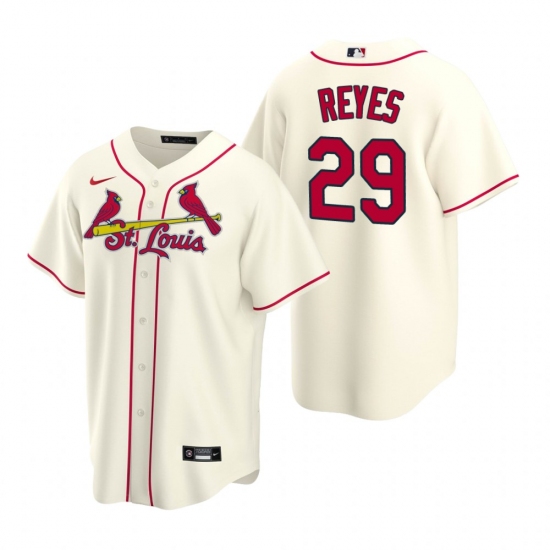 Men's Nike St. Louis Cardinals 29 Alex Reyes Cream Alternate Stitched Baseball Jersey