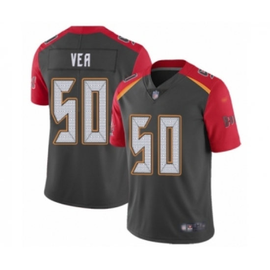 Youth Tampa Bay Buccaneers 50 Vita Vea Limited Gray Inverted Legend Football Jersey