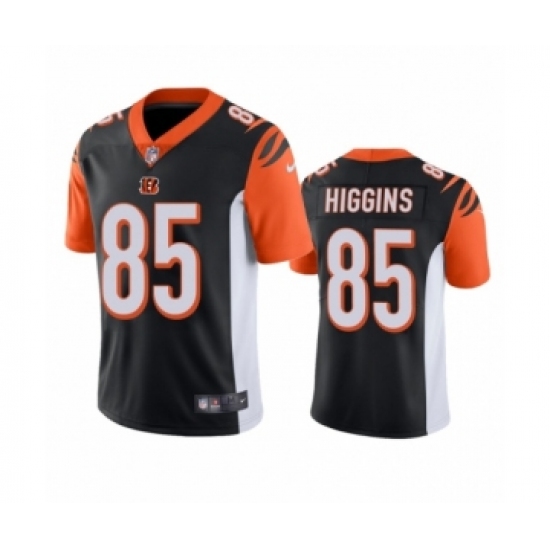 Cincinnati Bengals 85 Tee Higgins Black 2020 NFL Draft Vapor Limited Jersey