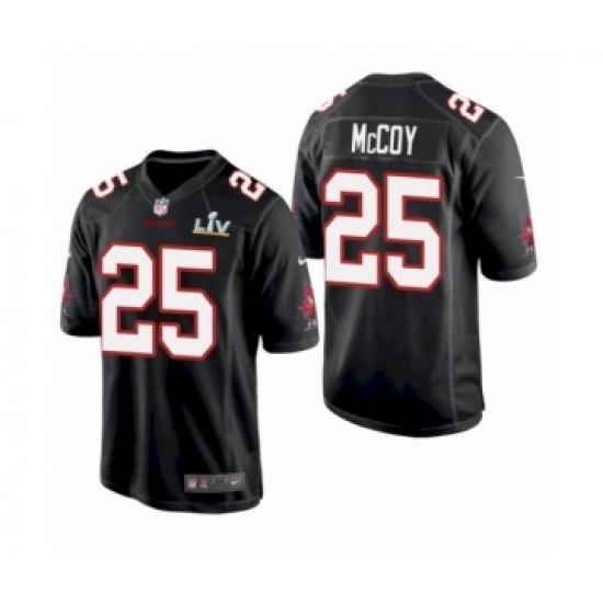 Youth Tampa Bay Buccaneers 25 LeSean McCoy Black Fashion Super Bowl LV Jersey