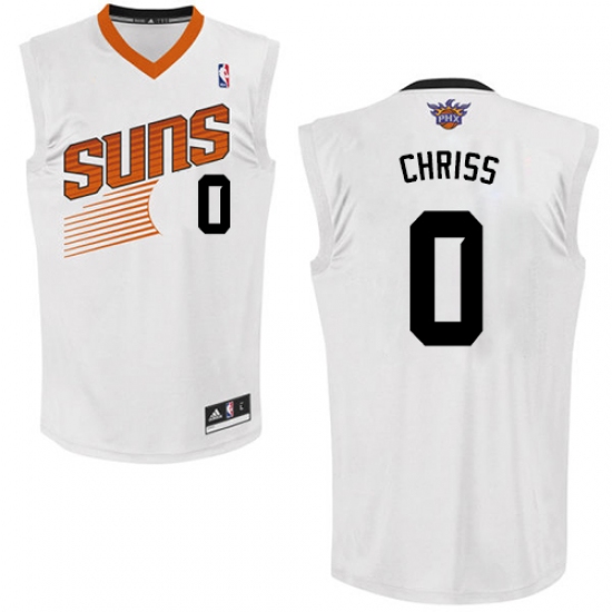 Men's Adidas Phoenix Suns 0 Marquese Chriss Swingman White Home NBA Jersey