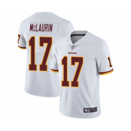 Men's Washington Redskins 17 Terry McLaurin White Vapor Untouchable Limited Player Football Jersey