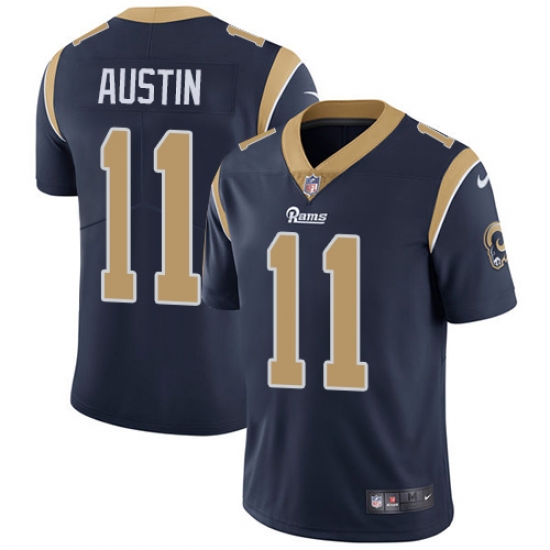 Youth Nike Los Angeles Rams 11 Tavon Austin Navy Blue Team Color Vapor Untouchable Limited Player NFL Jersey