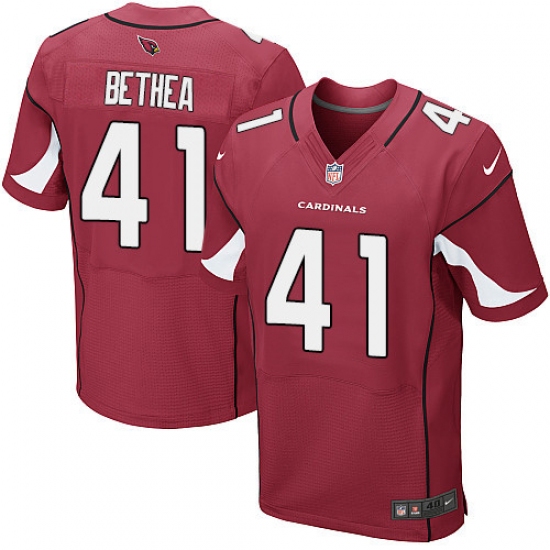 Men's Nike Arizona Cardinals 41 Antoine Bethea Elite Red Team Color NFL Jersey