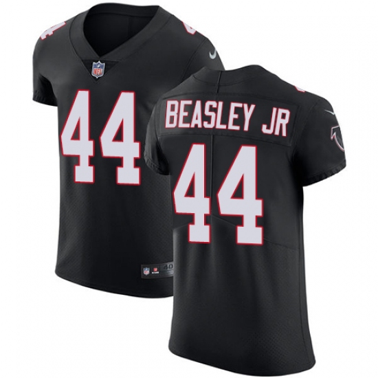 Men's Nike Atlanta Falcons 44 Vic Beasley Black Alternate Vapor Untouchable Elite Player NFL Jersey