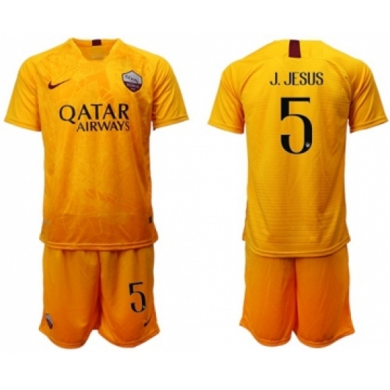 Roma 5 J.Jesus Third Soccer Club Jersey