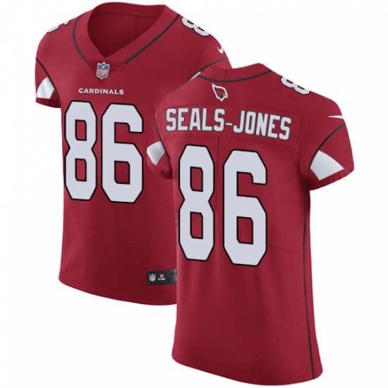 Men's Nike Arizona Cardinals 86 Ricky Seals-Jones Red Team Color Vapor Untouchable Elite Player NFL Jersey