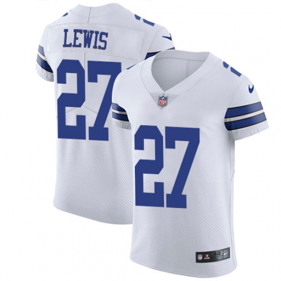 Men's Nike Dallas Cowboys 27 Jourdan Lewis Elite White NFL Jersey