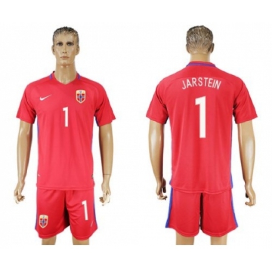Norway 1 Jarstein Home Soccer Country Jersey