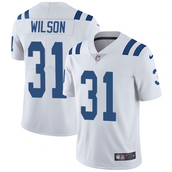 Youth Nike Indianapolis Colts 31 Quincy Wilson Elite White NFL Jersey