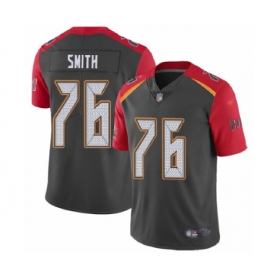 Men's Tampa Bay Buccaneers 76 Donovan Smith Limited Gray Inverted Legend Football Jersey