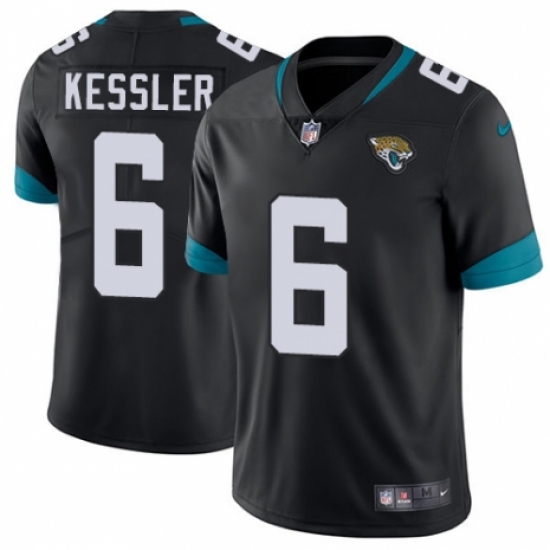 Men's Nike Jacksonville Jaguars 6 Cody Kessler Teal Green Team Color Vapor Untouchable Limited Player NFL Jersey