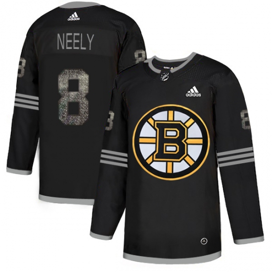 Men's Adidas Boston Bruins 8 Cam Neely Black Authentic Classic Stitched NHL Jersey