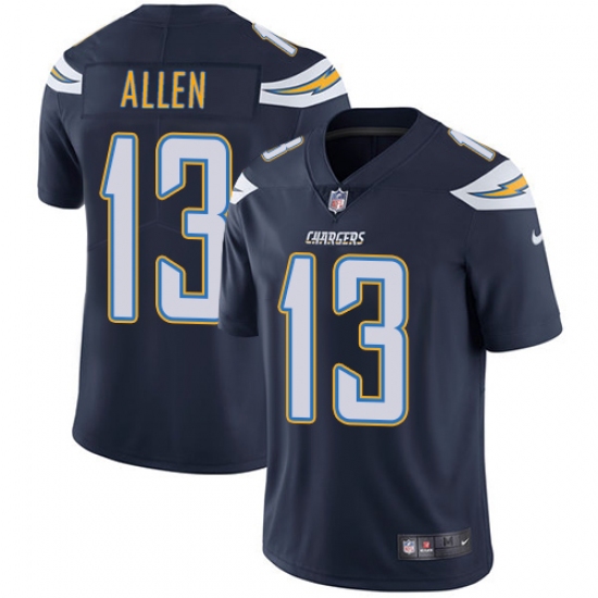 Youth Nike Los Angeles Chargers 13 Keenan Allen Navy Blue Team Color Vapor Untouchable Limited Player NFL Jersey