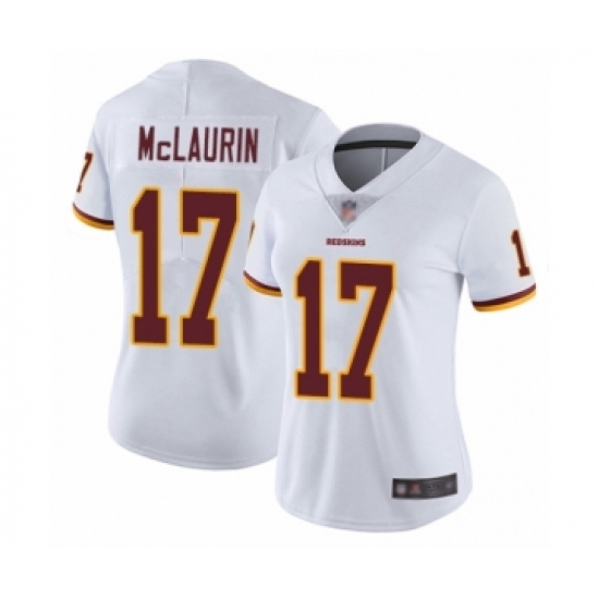 Women's Washington Redskins 17 Terry McLaurin White Vapor Untouchable Limited Player Football Jersey