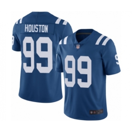 Youth Indianapolis Colts 99 Justin Houston Royal Blue Team Color Vapor Untouchable Limited Player Football Jersey
