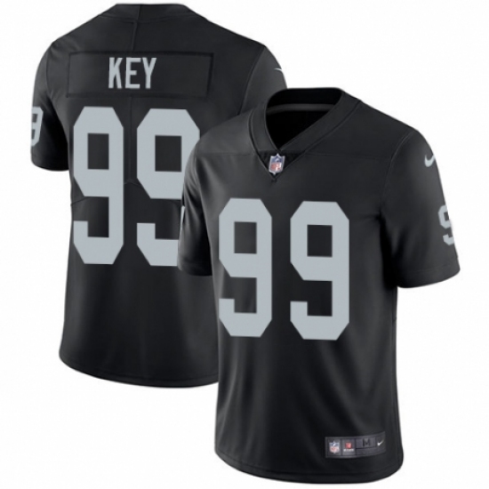 Men's Nike Oakland Raiders 99 Arden Key Black Team Color Vapor Untouchable Limited Player NFL Jersey