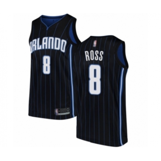 Women's Orlando Magic 8 Terrence Ross Swingman Black Basketball Jersey Statement Edition