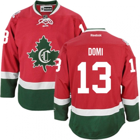 Women's Reebok Montreal Canadiens 13 Max Domi Authentic Red New CD NHL Jersey