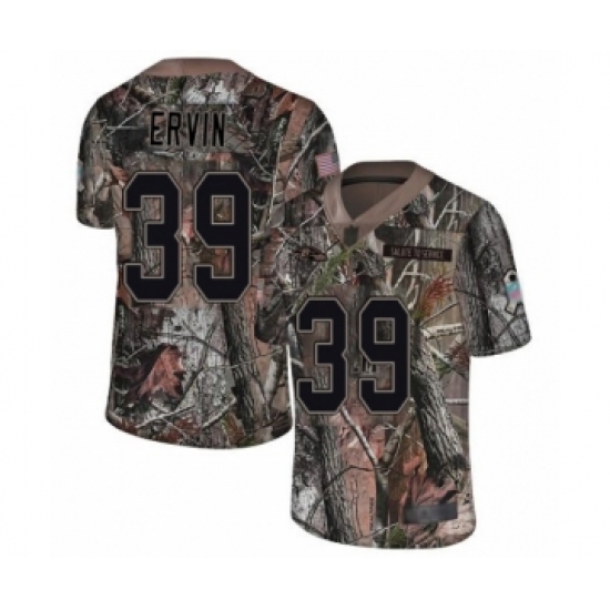 Youth Baltimore Ravens 39 Tyler Ervin Limited Camo Rush Realtree Football Jersey