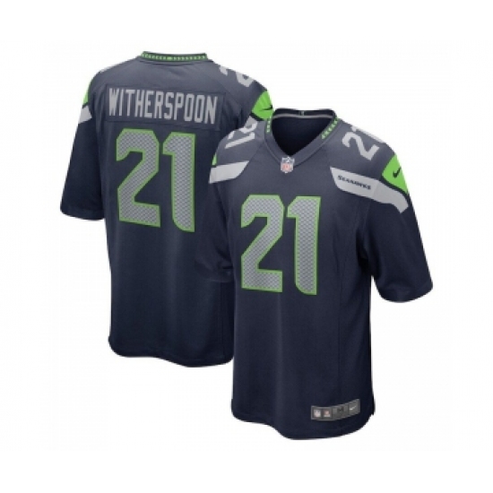 Nike Seattle Seahawks 21 Devon Witherspoon Navy 2023 NFL Draft Vapor Limited Jersey