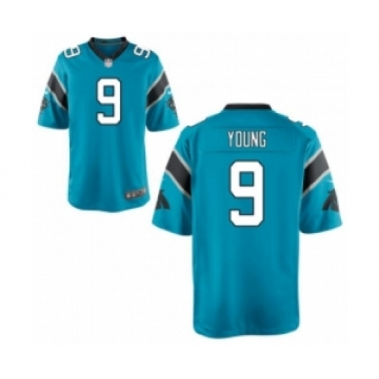 Nike Carolina Panthers 9 Bryce Young Teal Vapor Untouchable Limited Stitched NFL Jersey