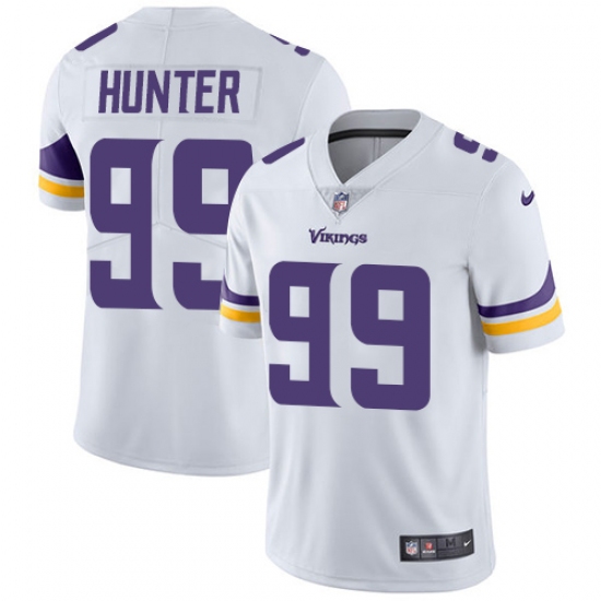 Men's Nike Minnesota Vikings 99 Danielle Hunter White Vapor Untouchable Limited Player NFL Jersey